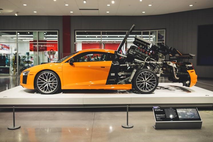 Whether you’re an auto afficionado, a history buff, or an art connoisseur, Museum Row has you covered! See awesome exhibits such as this exploded Audi R8 at the Petersen Automotive Museum, or visit one of the many other dazzling museums nearby: midwilshire.com/museum-row