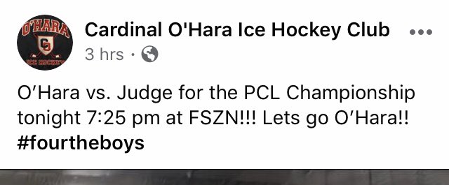 Let’s bring it home!!!
Come support your Lions tonight!