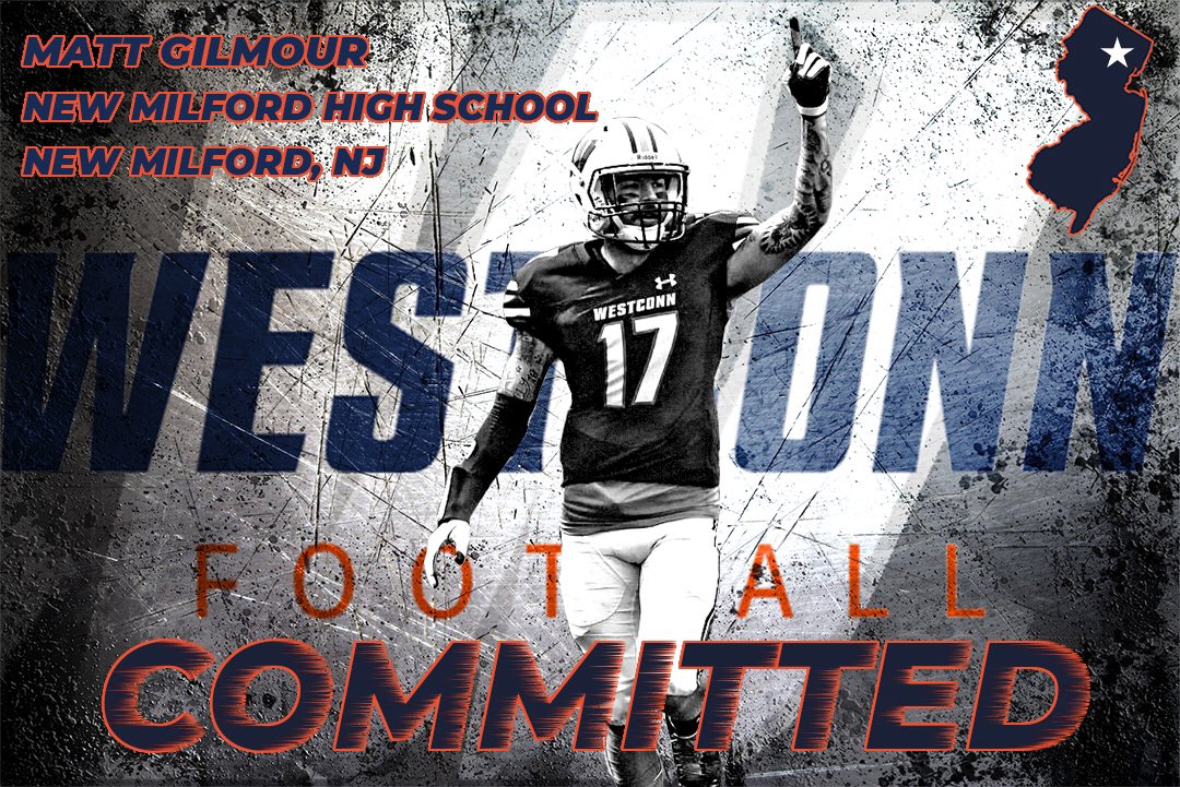 matt_gilmour's tweet photo. I’m extremely excited to announce I’ve committed to play football next year at Western Connecticut State University!Thank you @Coachmanley66 and @CoachLoth for this incredible opportunity. #westconnpride #fiveout #LBU https://t.co/EQFgDbeLA6