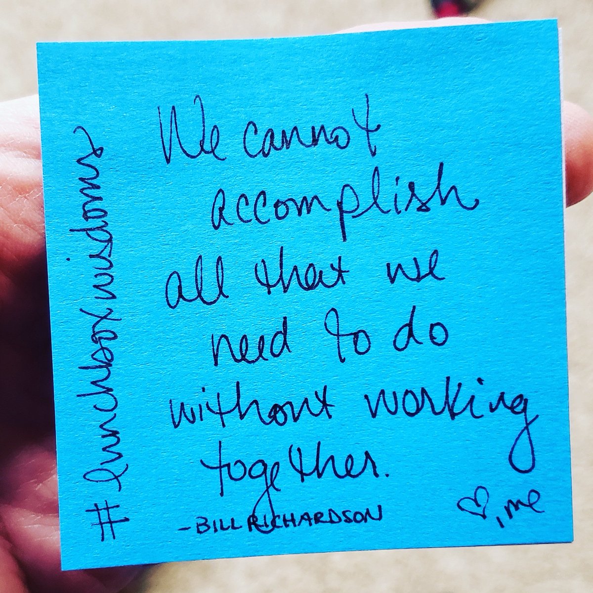 lostzerocool's tweet photo. Lunch Box Wisdom 25 Feb 2020... #lunchboxwisdoms #dailymotivation #myslightedge #wendyswisdoms #billrichardson @wendyalexandre https://t.co/OoOxJNsssj