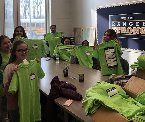 Another fun job for the awesome kids <a href="/NRCSRangers/">North Ridgeville City Schools</a> !! Please let us know if you need anything done for your school!! Funkyinkprints.com