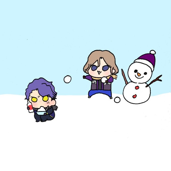 「ショートヘア 雪だるま」のTwitter画像/イラスト(古い順)