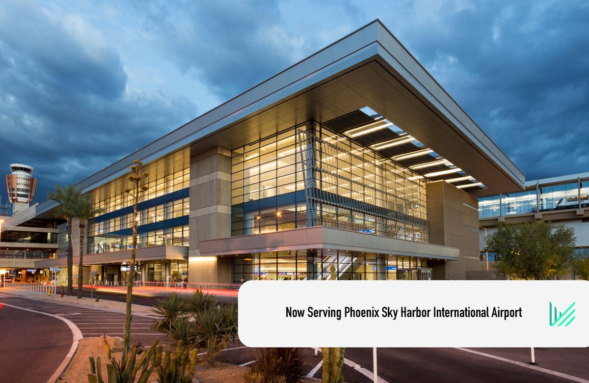 We are excited to announce that we will now be providing trusted, scheduled, flat-rate rides in Phoenix! <a href="/PHXSkyHarbor/">Phoenix Sky Harbor International Airport</a> #PHX
