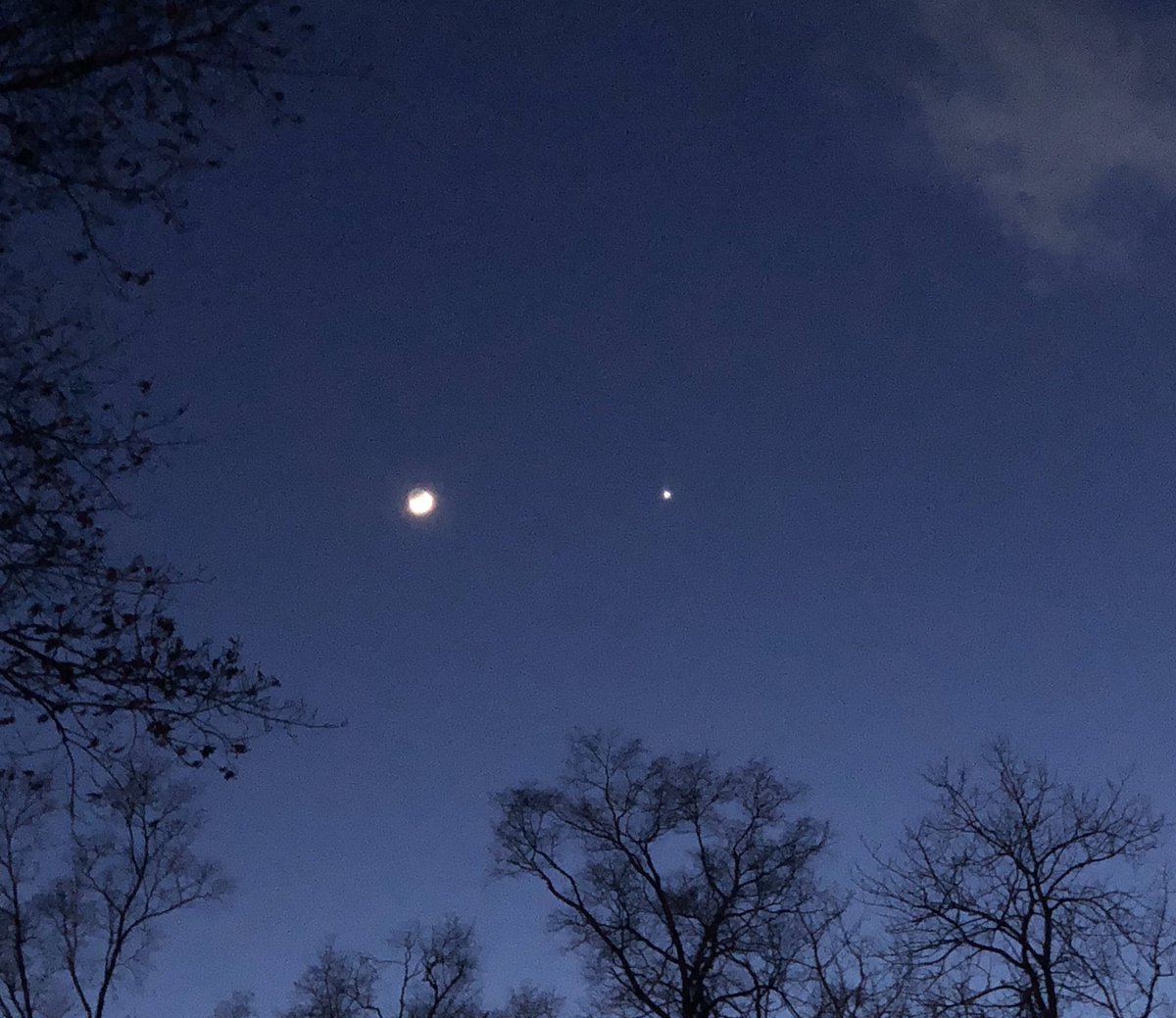 #celestialkiss #Venus #Moon