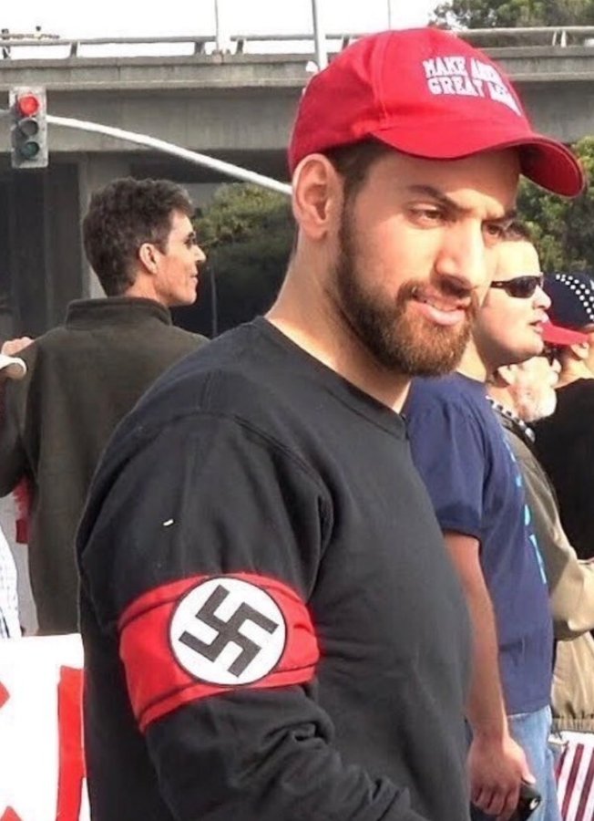 Kekkin2's tweet photo. @Dio_kermit @PlantBaseChrist @BW It's from the picture where he's wearing the Nazi arm band lol https://t.co/v8grQpsviK