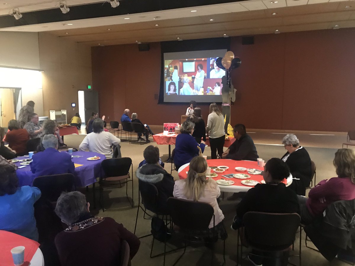 TigardOR's tweet photo. What a ride! After 28 years, Paula Walker is retiring from the @TigardLibrary. Join us in thanking Paula for making Tigard a better place for everyone. #tigardvision https://t.co/ZIDQZ3E9b5