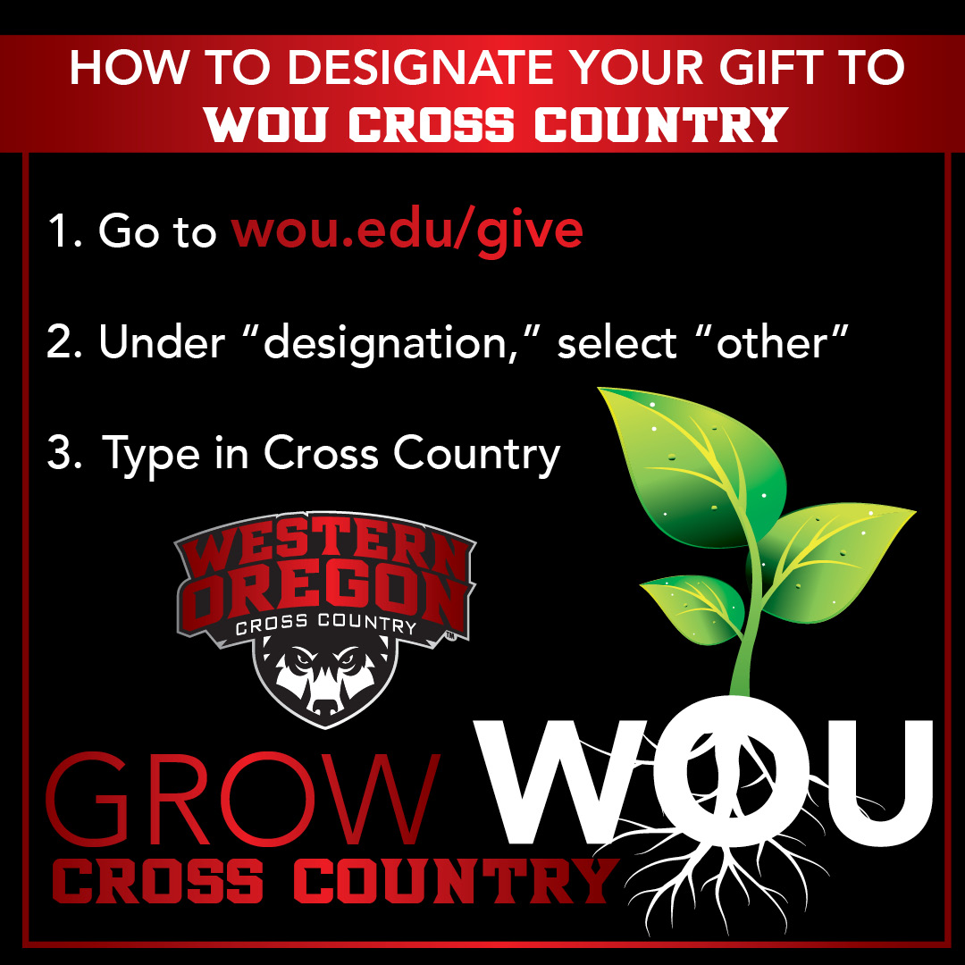 M_Feuling's tweet image. I beat @dmribich in a 1500m race, so he challenged me on the fundraising side. As part of @WOUnews #WOUGivingDay Olivia Woods ‘19 and David Ribich ’18 will match any gift up to $500 made to the @WOU_XCTF program at @WOUWolves No stretching required @dmribich!