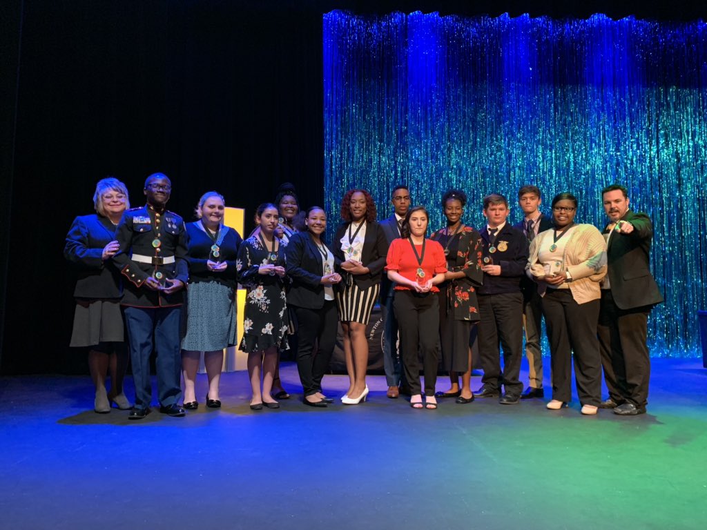 CEO_NCCA's tweet photo. Congratulations to all of the winners at tonight’s CTAE awards!!!  A special shout out to @JamesWilson0904 for winning the county CTAE student of the year!  #myncca #ncssbethebest https://t.co/Prc4SZEXT5