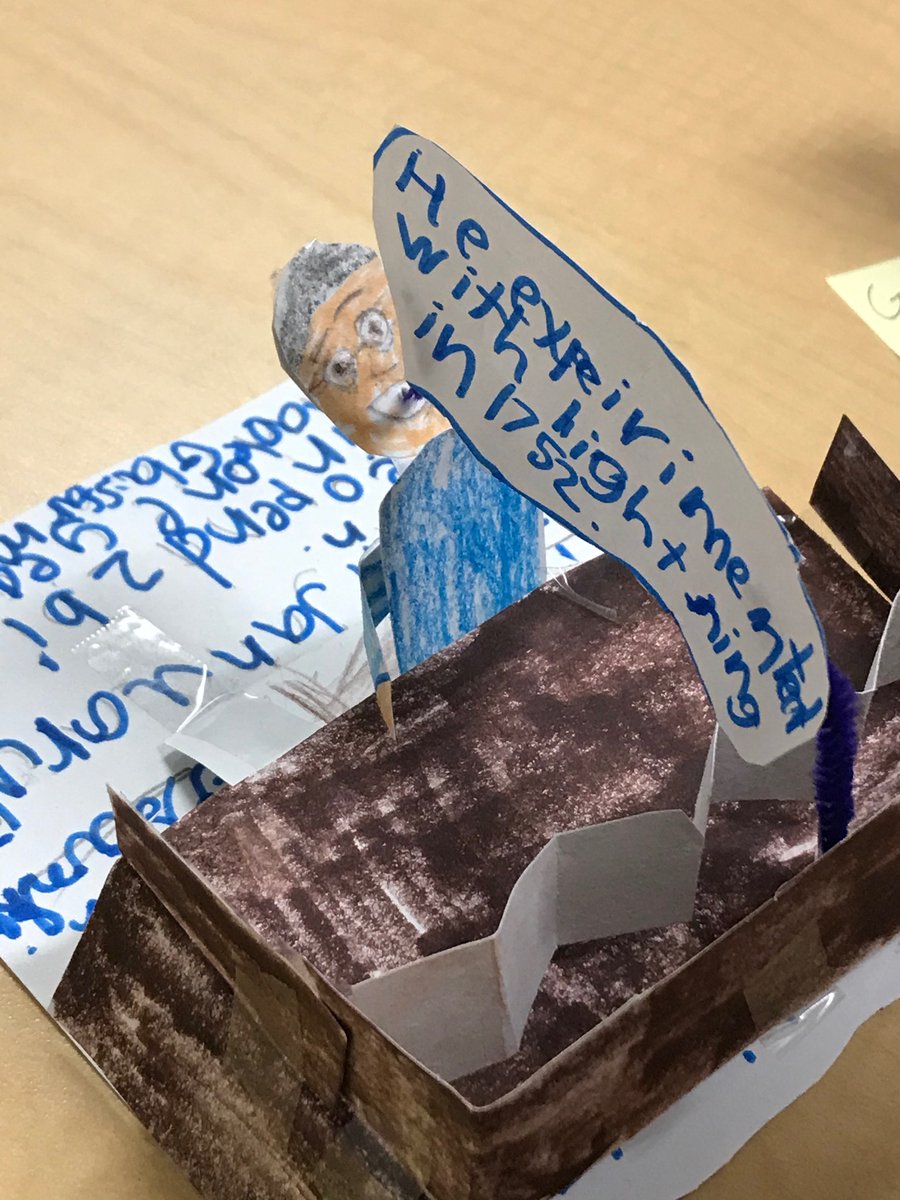 MegyHill's tweet photo. 2nd Grade GPS students completed their Ben Franklin learning path.  They enjoyed doing a Gallery Walk- asking questions and sharing words of affirmation for their peers.  So much great thinking and creativity in one small room!  #MasonPLJourney https://t.co/RmfP7bVN3D