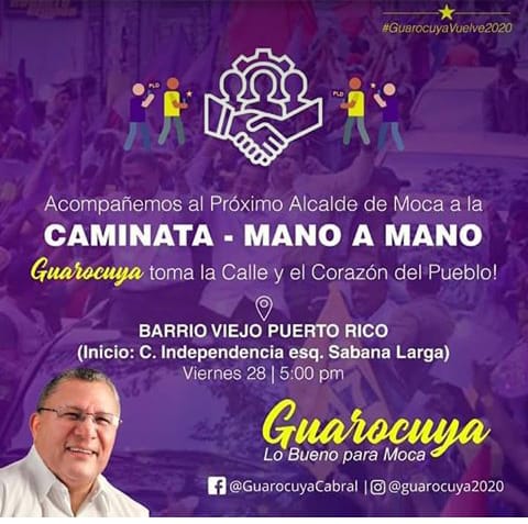Acompañanos, por Moca por su Gente...