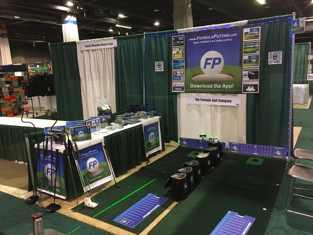 We’re ready for the 2020 Chicago Golf Show!  Hope to see you tomorrow at booth 1328!
#formulaputting #chicagogolfshow #GolfLife