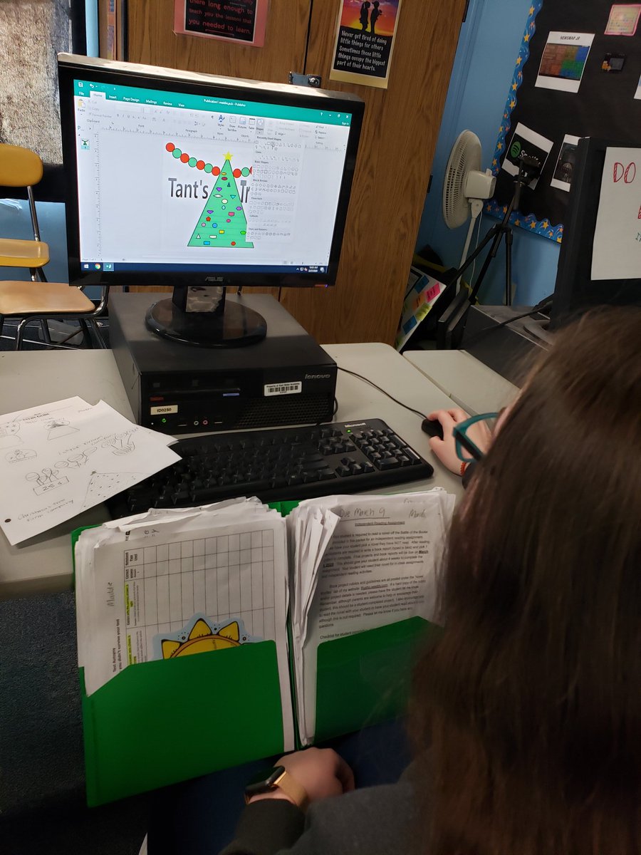 Combining Google Draw with Microsoft Publisher to create Logos! #desktoppublishing #ewaelectivesrock #elementsofgooddesign  #ewamiddleacademy