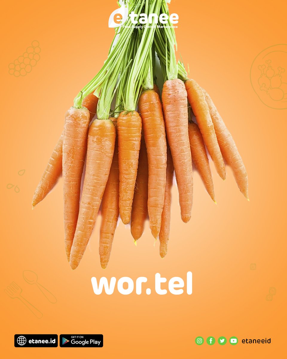 etaneeid's tweet photo. ⁠Kesehatan mata kamu bisa dijaga dengan mengonsumsi wortel 😉.⁠
⁠
Wortel berkualitas bisa kamu temukan di https://t.co/KcXHnR5nTv.⁠
⁠
Beli di https://t.co/KcXHnR5nTv sekarang, wortel kamu akan diantar ke rumah dengan sekali klik.⁠
⁠
#cobaajadulu 😀⁠ https://t.co/x66jvpzb1w