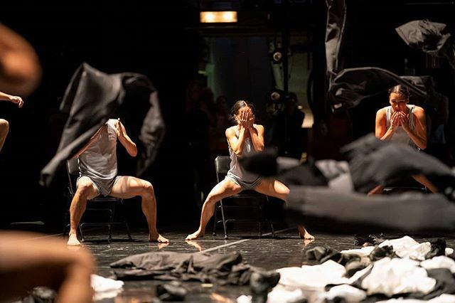HubbardStreet's tweet photo. "Let me simply conclude with an enormous thank you to Glenn Edgerton, and to the incredibly gifted Hubbard  Street dancers for giving their Chicago audiences the inspiration of Ohad Naharin’s genius." - #SeeChicagoDance
​
​Photo by @toddrphoto https://t.co/1KH02KcClc https://t.co/fU4SKm0S8V
