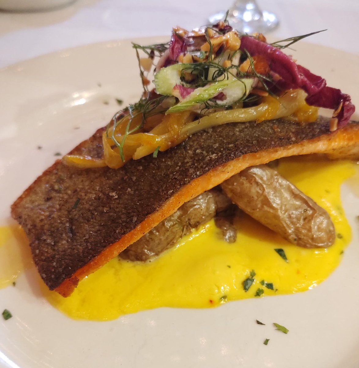 Looks like spring is springing! Can't wait to share our #spring2020 menu with all our guests. Coming soon... Only @bistrovendomedenver

#idahotrout
#colors
#imnotcryingyouare