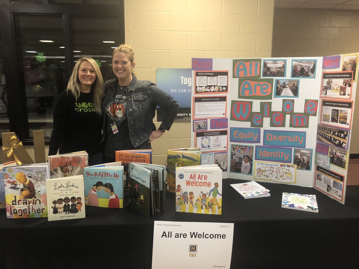 Such an incredible night to be part of the @NobSchools Learning Showcase. Proud of the six booths representing @NobleCrossing! #CommunityofLearners #150years