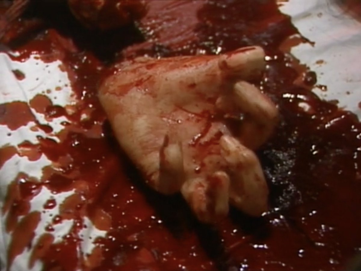 GUINEA PIG 2: FLOWER OF FLESH AND BLOOD (Hino, 1985)(BIG CW: GORE)