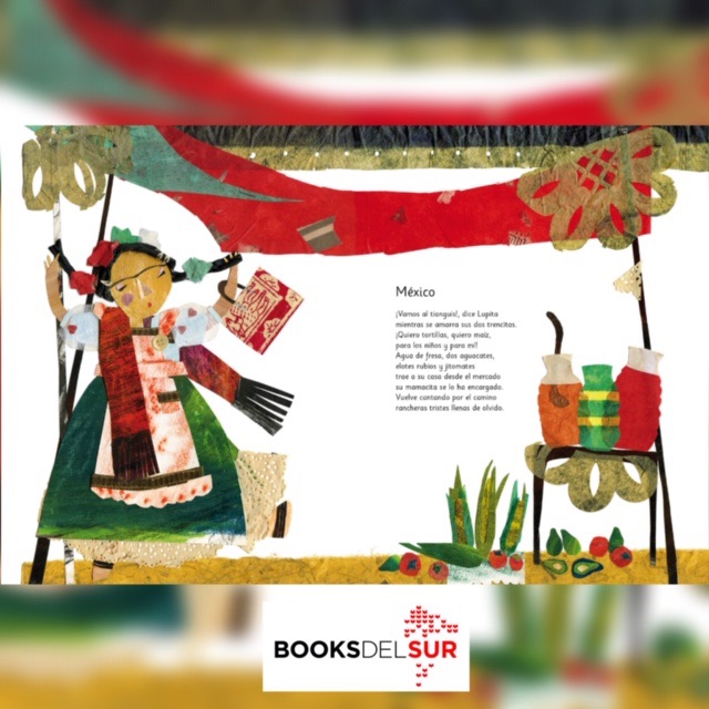 BooksDelSur's tweet photo. When you look inside the book Niños de América you learn about the #culture of different American countries like through their regional words like “tianguis” which is the name of an open air market. #booksdelsur #spanishbooks https://t.co/RqT1blkf1e