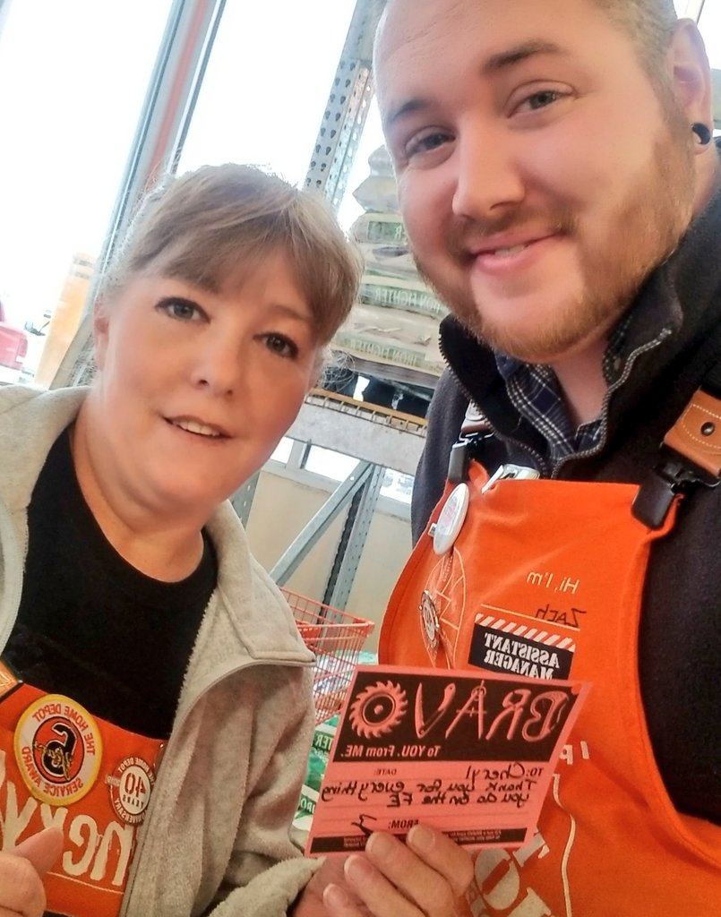 Thank You Thursday <a href="/4172theU/">Uniontown Home Depot</a> 
Thank you Lauri and Cheryl for all you do!
#steelcitysquad 
@AdamTomasella <a href="/Millaya/">Jeremy Millay</a> <a href="/VanessaTHD170/">Vanessa Richmond</a>