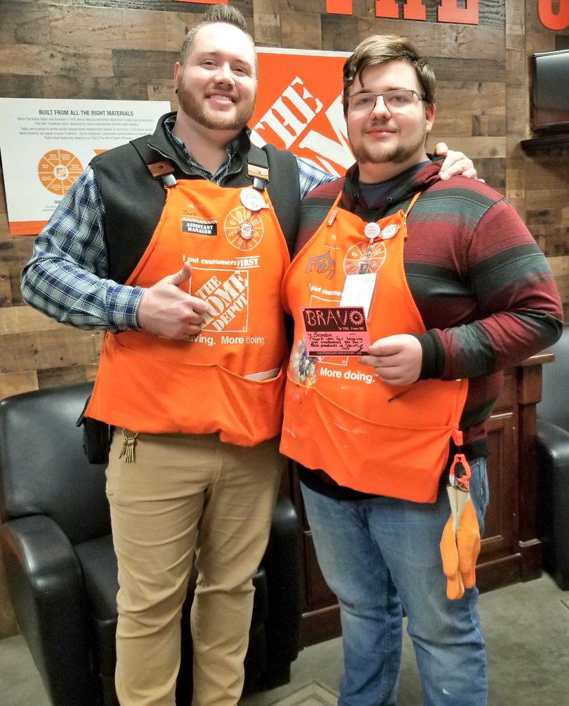Thank You Thursday <a href="/4172theU/">Uniontown Home Depot</a> 
Thank you Mike and Brandon for all you do!
#steelcitysquad
@AdamTomasella <a href="/Millaya/">Jeremy Millay</a> <a href="/VanessaTHD170/">Vanessa Richmond</a>