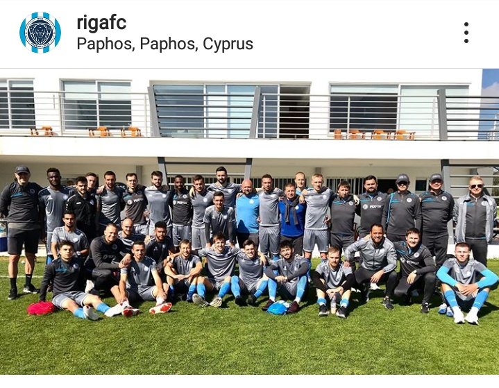 We Are Riga FC.
Aperfeiçoar+