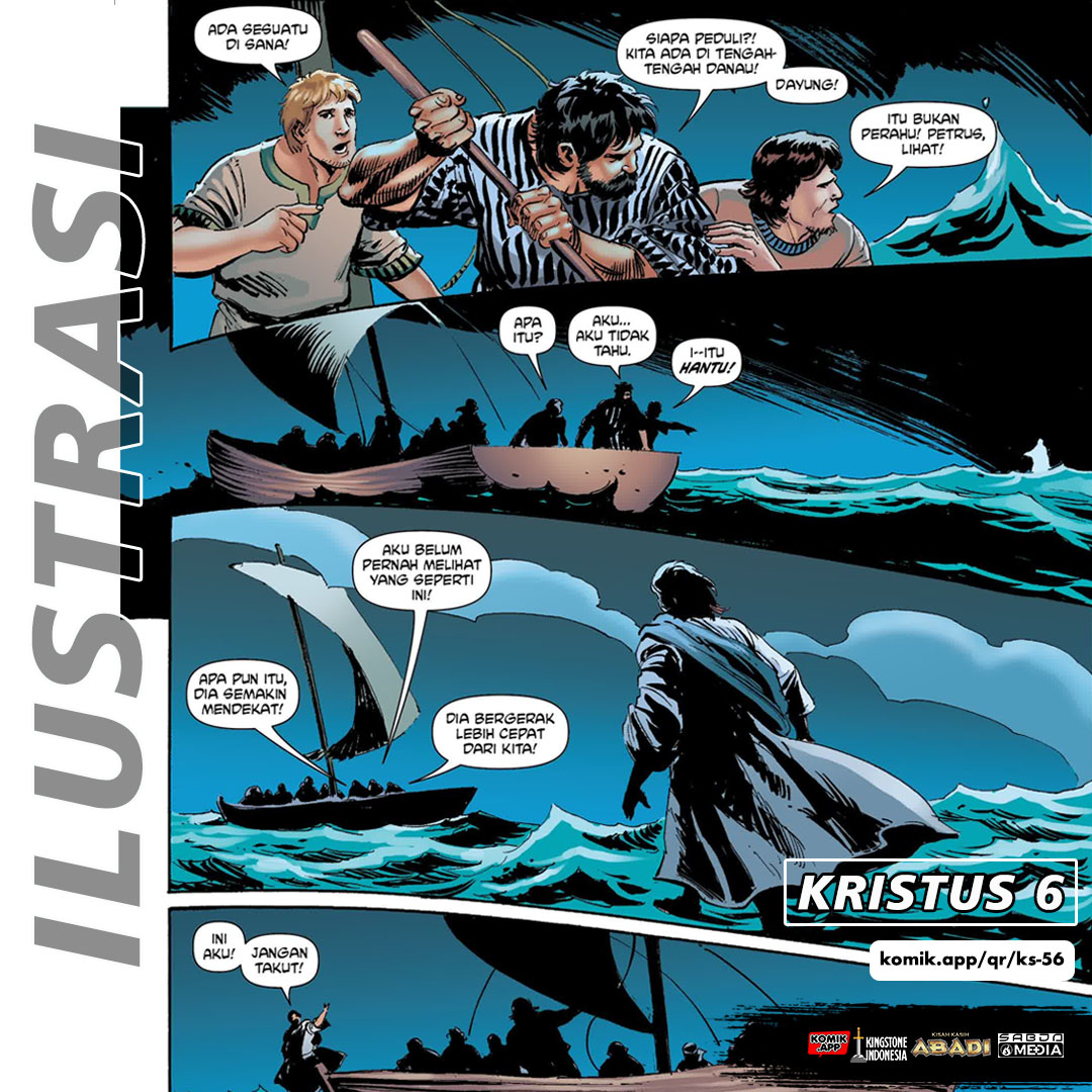sabdakomik's tweet photo. Apa yang paling menarik dari kisah ini?

Baca:
Matius 14:22-33
Komik Kristus 6
https://t.co/Na5S0iReZi

#komik
#komikalkitab
#kisahkasihabadi
#kingstonecomics
#kingstoneindonesia
#Yesus
#berjalandiatasair
#SABDAmedia
#komikAPP
#komikkristen https://t.co/ZYwNvzFYFm