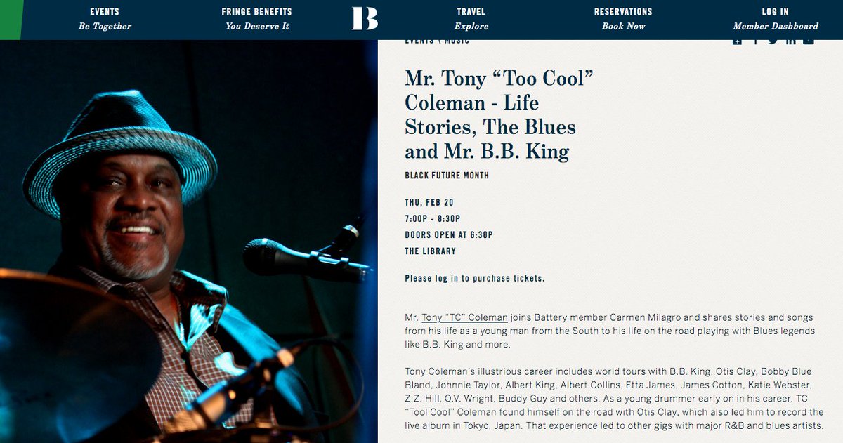 carmenmilagro's tweet photo. Still on cloud 9! Hard to believe this beautifully wonderful crazy idea featuring "Life Stories, The Blues and Mr. BB King" took place (1) week ago with Tony "Too Cool" Coleman! Literally my #FUConversations - podcast come to life!
#BlackHistoryMonth #Music #Blues #BBKing #SRO https://t.co/IFiK1cchnk