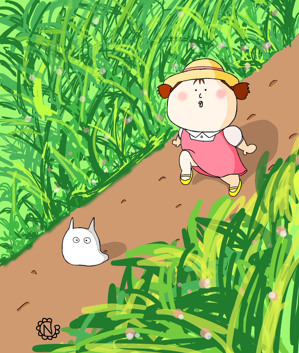 Uzivatel Nuu San Na Twitteru メイと小トトロ O O となりのトトロ トトロ めい ジブリ 女の子 Ghibli Girl Instagram Instafood Cute