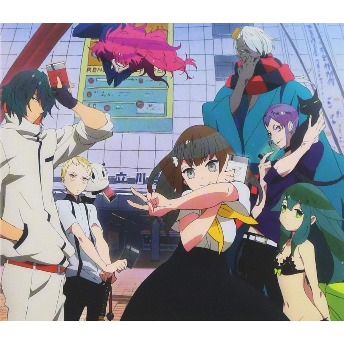 Gatchaman Crowds Original Soundtrack — Taku Iwasaki et al.He just has so many crazy innovative compositions. Love the modern Gatchaman sound he came up with. "Tutu" is an amazingly non-intrusive bgm song and "in the name of love" is just epic and groovy amongst others.