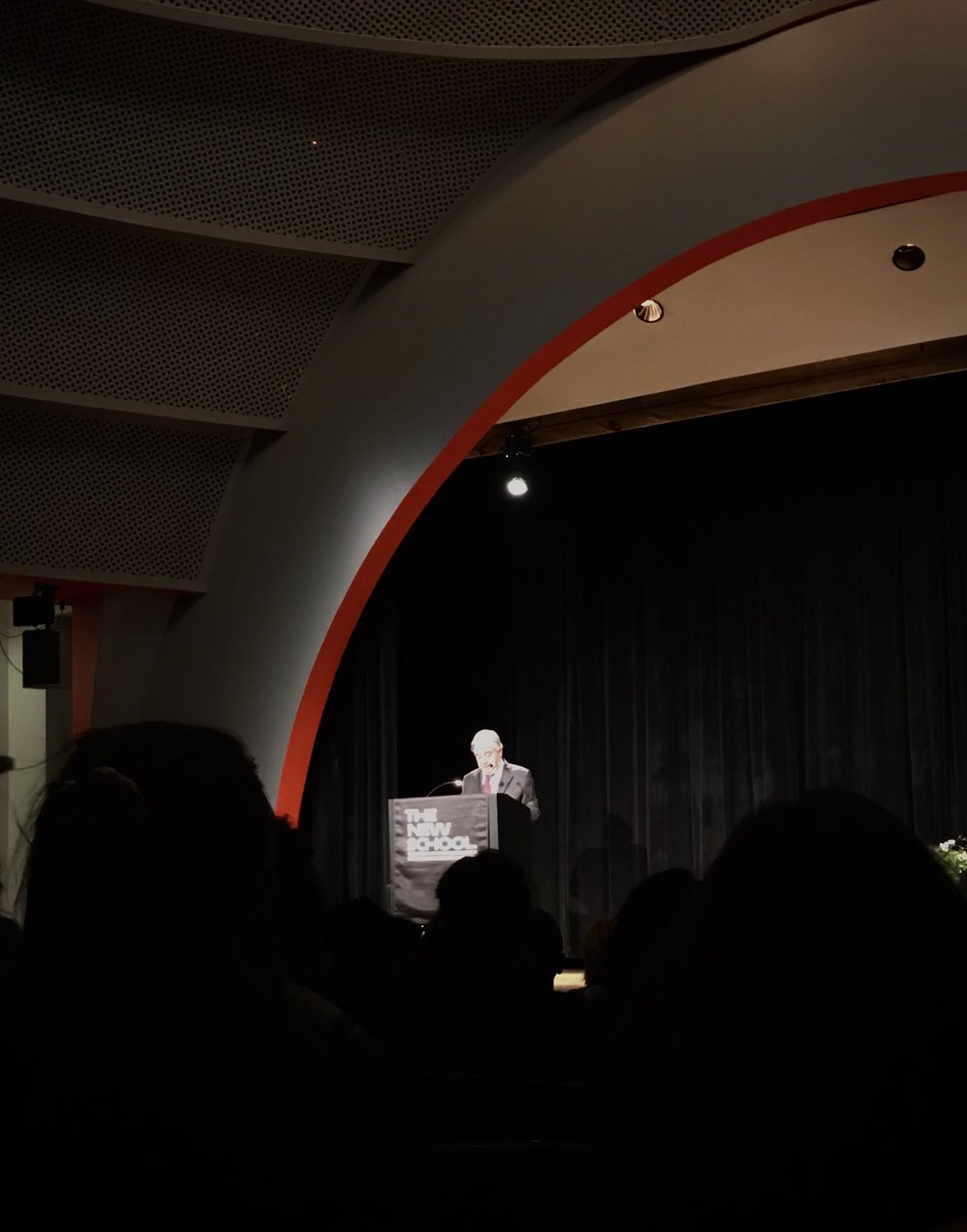 “I am a proud feminist!” “Patriarchy is not inevitable.” Impressive speech on gender equality by UN Gen Sec Guterres ⁦<a href="/TheNewSchool/">The New School</a>⁩.