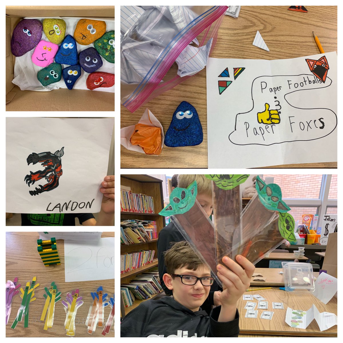 kierclass's tweet image. Another successful Economics Market in the books! We have been studying consumers, producers, budgets, and taxes. Yesterday our class sold kid- created items to each other and put these terms into action. #3rdatbis #ithinkbhawk #exonomics