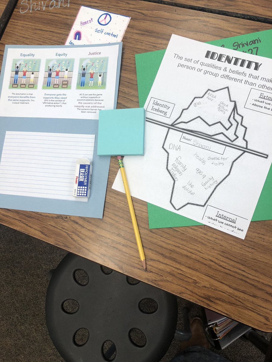 MO_Mustangs's tweet photo. Life learning lesson today with Ms. Evonc! #identity #equality #equity #justice @SRVUSD1 @CLRSRVUSD #mustangpride https://t.co/1Fr1GSbF4h