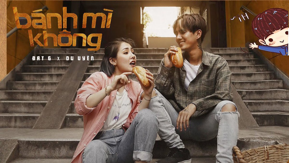 NguyenT37864617's tweet photo. Đạt G :bánh mì không ngon nhỉ?? 
Du Uyên:ủa ôi, thế mà có đứa ăn bánh mì kẹp thịt vẫn chê cho được!!!?
#20Kr_YTN_ApologizetoVN https://t.co/JV2mRjurFi
