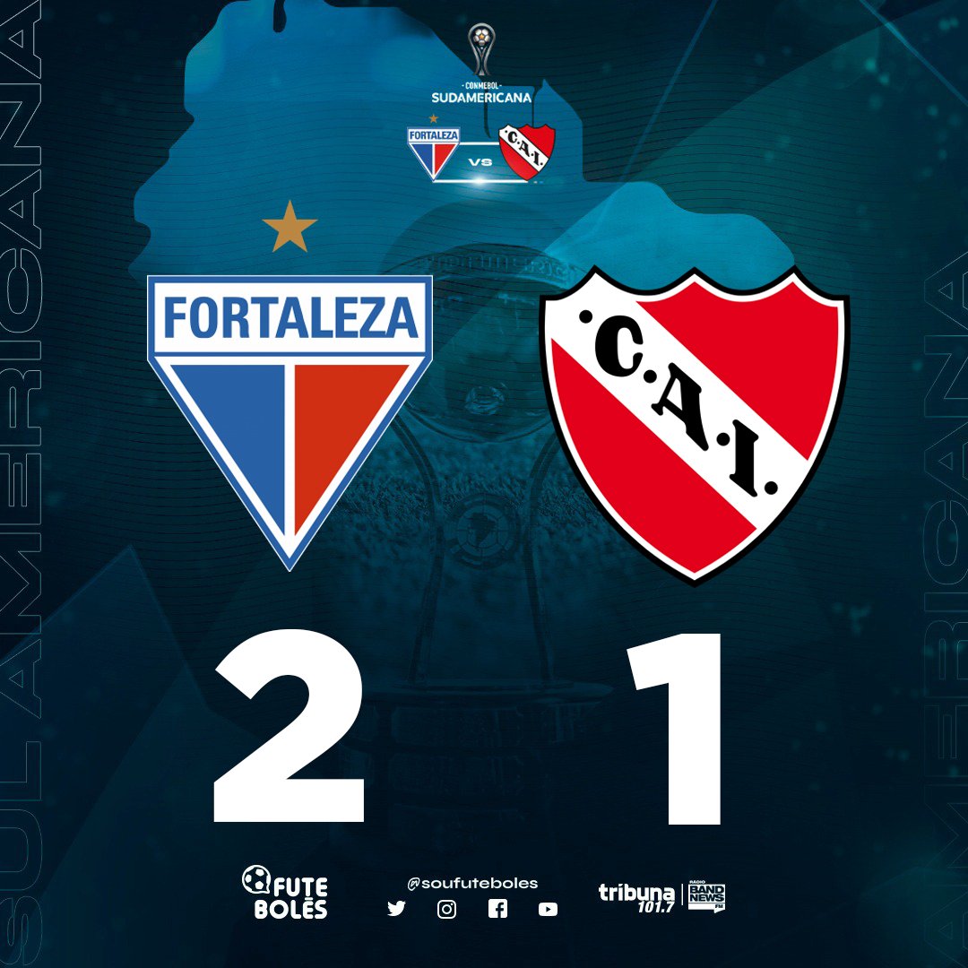 soufuteboles's tweet photo. BANHO DE ÁGUA FRIA!
Fortaleza sofre gol do Independiente aos 47 minutos do segundo tempo e está eliminado da Sul-Americana.
#FORxIND #sulamericana #futebolês https://t.co/nqLnFTLAAn