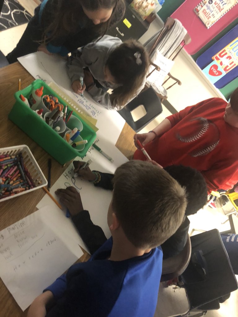 Great thinkers teaming up to decide what it takes to be a great friend!  #ThinkBigLISD   <a href="/LampasasKWE/">Kline Whitis Elem</a>
