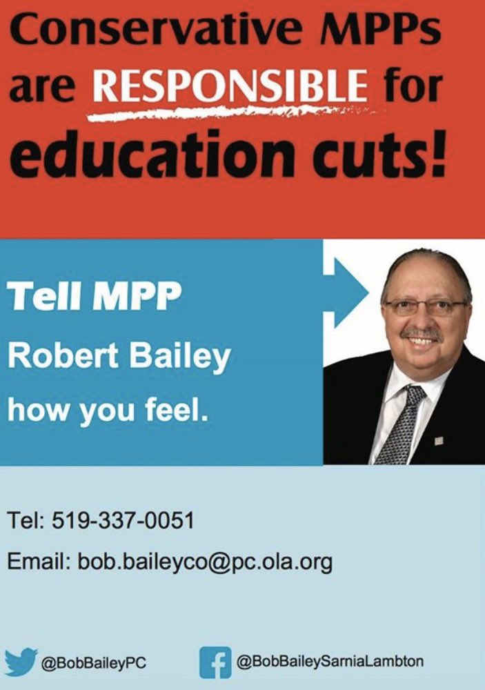 LaurelLiddicoat-Newton (@laurelliddicoat) on Twitter photo Hey <a href="/BobBaileyPC/">Bob Bailey</a> you need to fix the damage your party is responsible for! #EducationCuts are damaging our most vulnerable as #CutsHurtKids. You need to #FixOurSchools or #Resign Hey <a href="/BobBaileyPC/">Bob Bailey</a> you need to fix the damage your party is responsible for! #EducationCuts are damaging our most vulnerable as #CutsHurtKids. You need to #FixOurSchools or #Resign