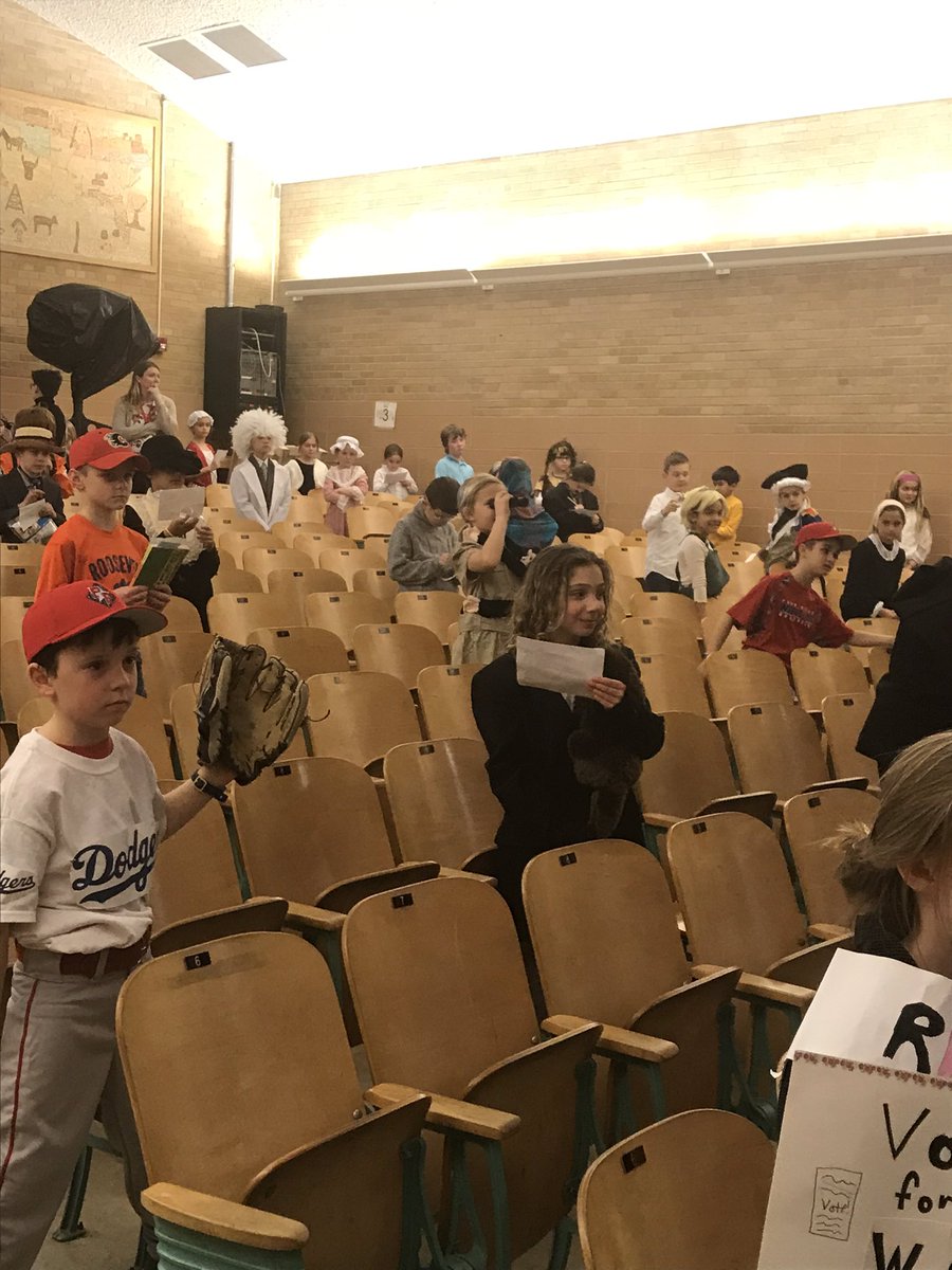 Our Third Grade Wax Museum was a success! #engageD64 <a href="/RooseveltD64/">RooseveltD64</a>