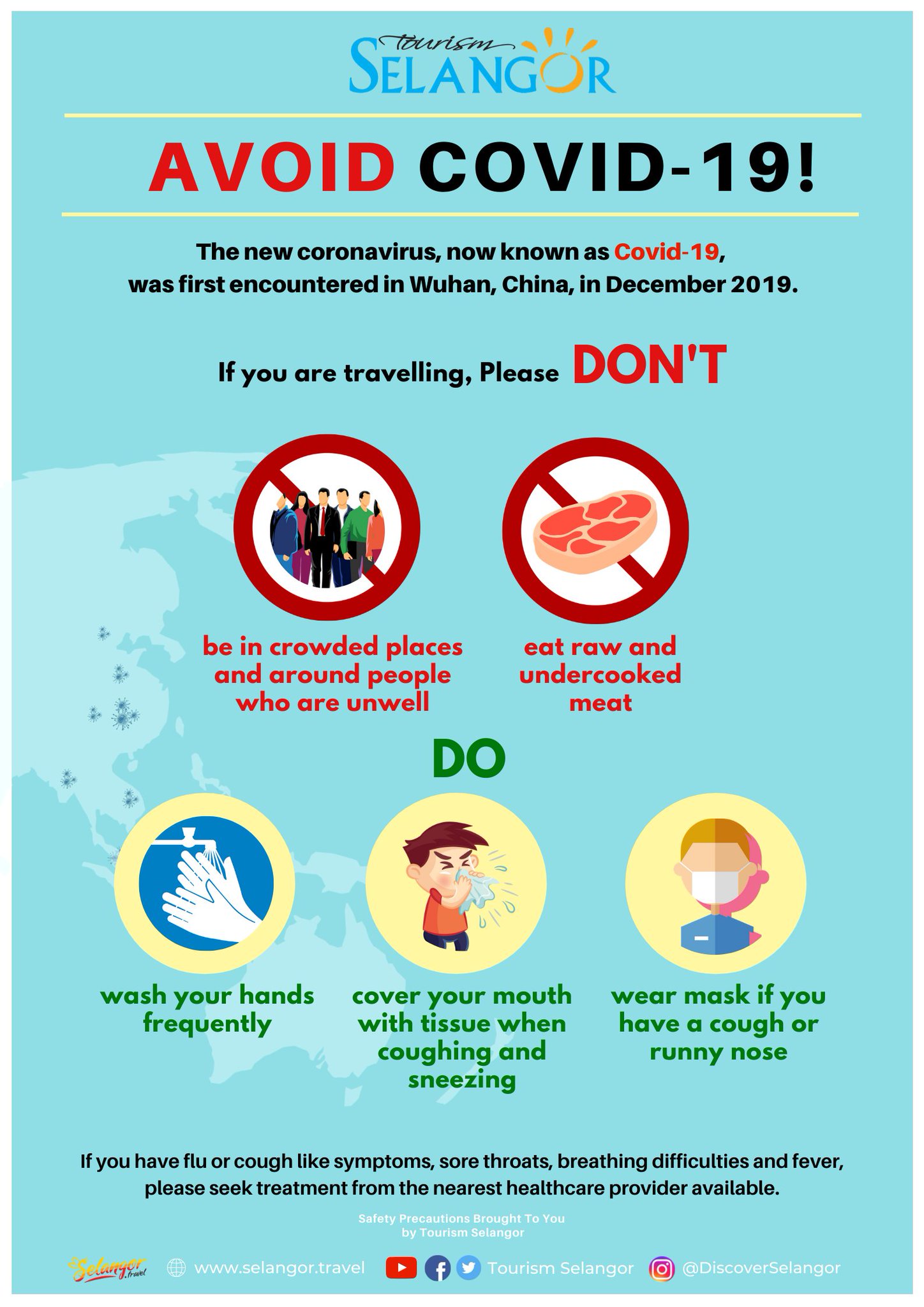 Tourism Selangor On Twitter The Covid 19 Is Getting Worse Now For Travelers Be Careful And Take Care Of Your Hygiene When Traveling Outside Discoverselangor Takemeanywhere Https T Co Jmikuufzxo