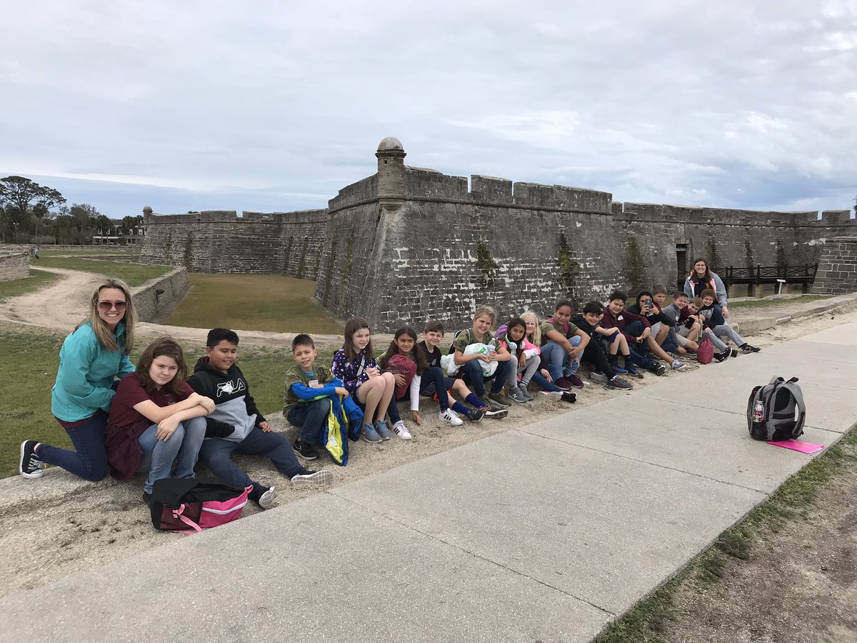 Ndavis961's tweet photo. Our 4th graders had an amazing experience in St. Augustine! @SchwarzkopfElem https://t.co/v9WtKQ7qYZ