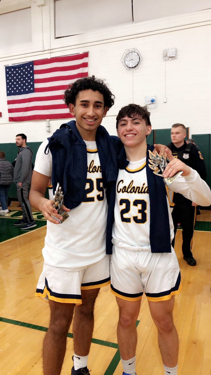Sped4lifemrsD's tweet photo. Congrats boys on the GMC Championship 🎉🏆👏🏼🏀 #oneproudmom #coloniapatriots #hardwork #dedication #jv #winners #gocolonia @ayochris12 @hn_matt_2  @CTownHoops @ColoniaHigh https://t.co/Fi6scTp8od