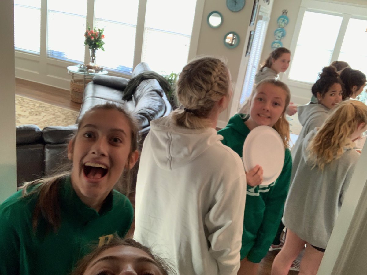 BLadyWolves's tweet image. From school to practice to supporting the middle school team to pasta dinner together these lady wolves had a busy day! Loved watching our middle school girls on the field today! #futurewolves #pregamepastaparty #wolvesonthehunt ⚽️🐺💚