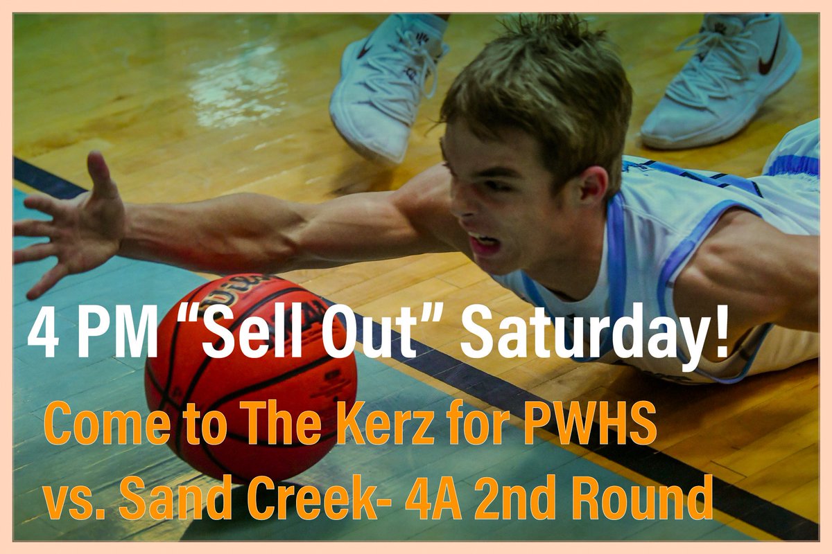 At 4 PM on Saturday,  <a href="/PuebloWestHS/">Pueblo West HS</a> takes on Sand Creek at home in the <a href="/CHSAA/">CHSAA</a> 4A 2nd round. Don’t be late! Go <a href="/cyclonespwhs/">Cyclone Athletics</a>! <a href="/PWestBasketball/">CycloneHoops</a>