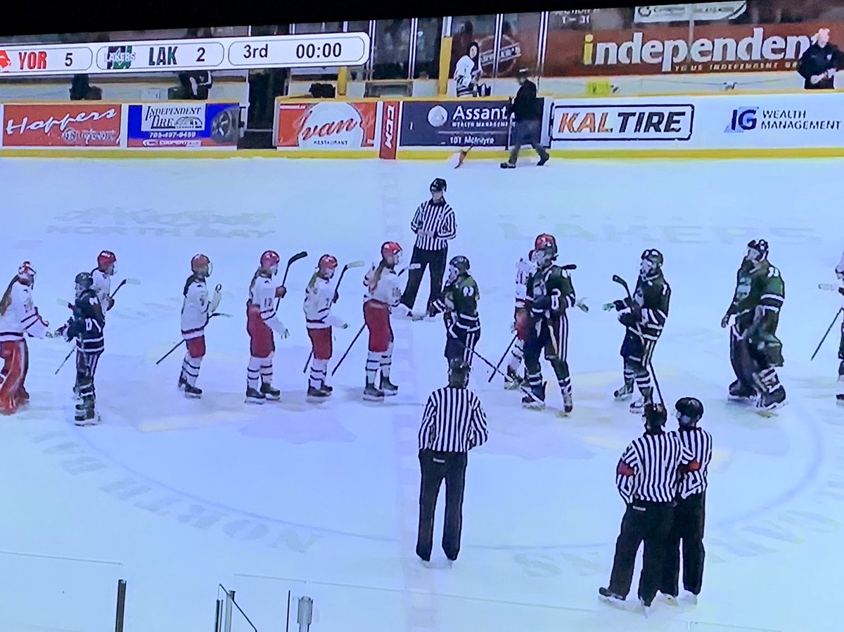 daveyss's tweet photo. Way to go York Lions! Big win vs Nipissing Lakers tonight in the OUA semi-finals. So proud of your perseverance and determination! See ya back home on Saturday!🏒🐾 #semifinals #kissjudy #safedrivehome https://t.co/gNh6h1k7PY