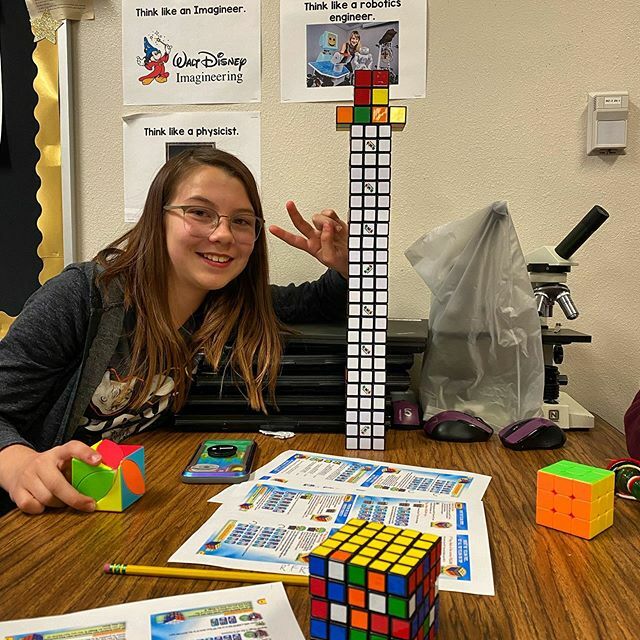 elenasando's tweet photo. The craze is back. Rubiks cube club championship❤️🧡💛💚💙#rubikscube #funtimes #schoolclub #backtothe80s #magiccube #ernorubik https://t.co/dmIfzsaLGd https://t.co/6mIZrqfvDx