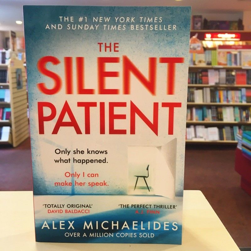STAFF RECOMMENDS
The Silent Patient - Alex Michaelides

An intriguing psychological thriller with an exceptional story-line. Alicia Berenson shot her husband dead, was committed to a psychiatric facility &amp; has not spoken a word since. What an ending!
#booklovers #staffrecommends