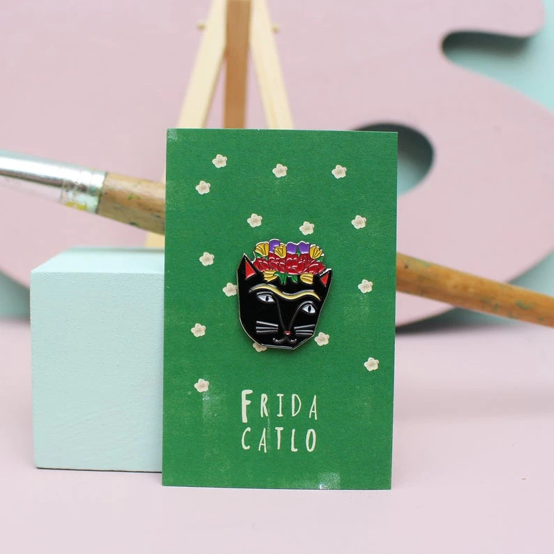PortionProRx's tweet photo. We love these famous #artists depicted as #cats hand-crafted pins for sale on My Modern Met - Great Gift Idea for Cat Lovers! https://t.co/fyEZH0txAC #giftideas #shopping #art https://t.co/ggA2zZTCrE