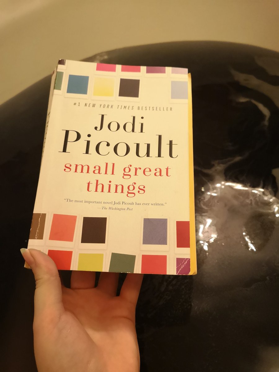 I was finally able to finish this book tonight!  Wow it was so amazing and touched my heart. I know it'll stick with me for a long time. I highly recommend this book!Small Great Things by Jodi Picoult 