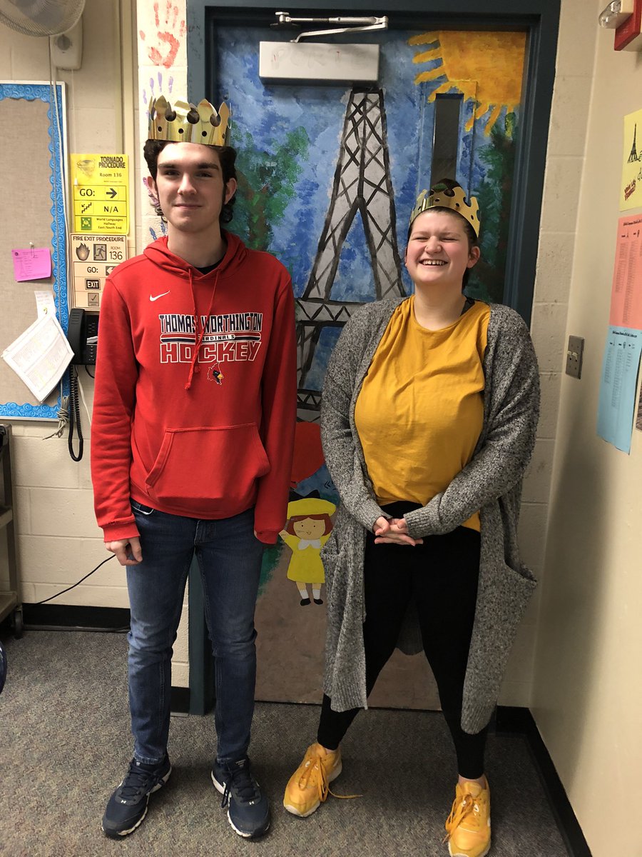 Laird9Laird's tweet photo. @TWHS_Cardinals @wcsdistrict Mardi Gras king and Queen Fr4 https://t.co/GWO9chp5fK