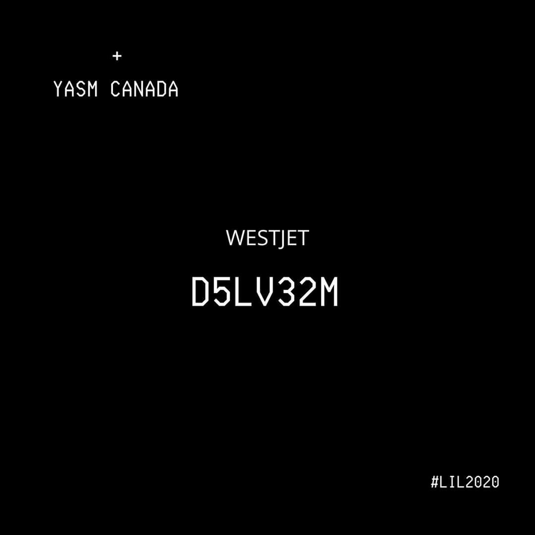 YASMCanada's tweet photo. Live it Loud 2020 Flight Discount Code.
Make sure to use it when you’re booking your flight to Kamloops.
#LIL2020 #LIL2020KAMLOOPS https://t.co/5m6kpZyI7x