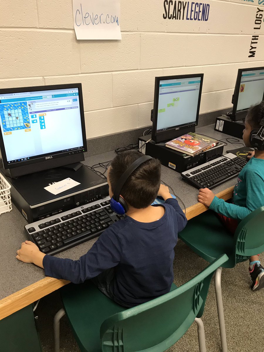 Hunt4books's tweet photo. So much excitement for #DLday2020 Kinders coding and 1st-4th Ss learning a new digital tool - Wixie. https://t.co/Ho9Lp8kdjk